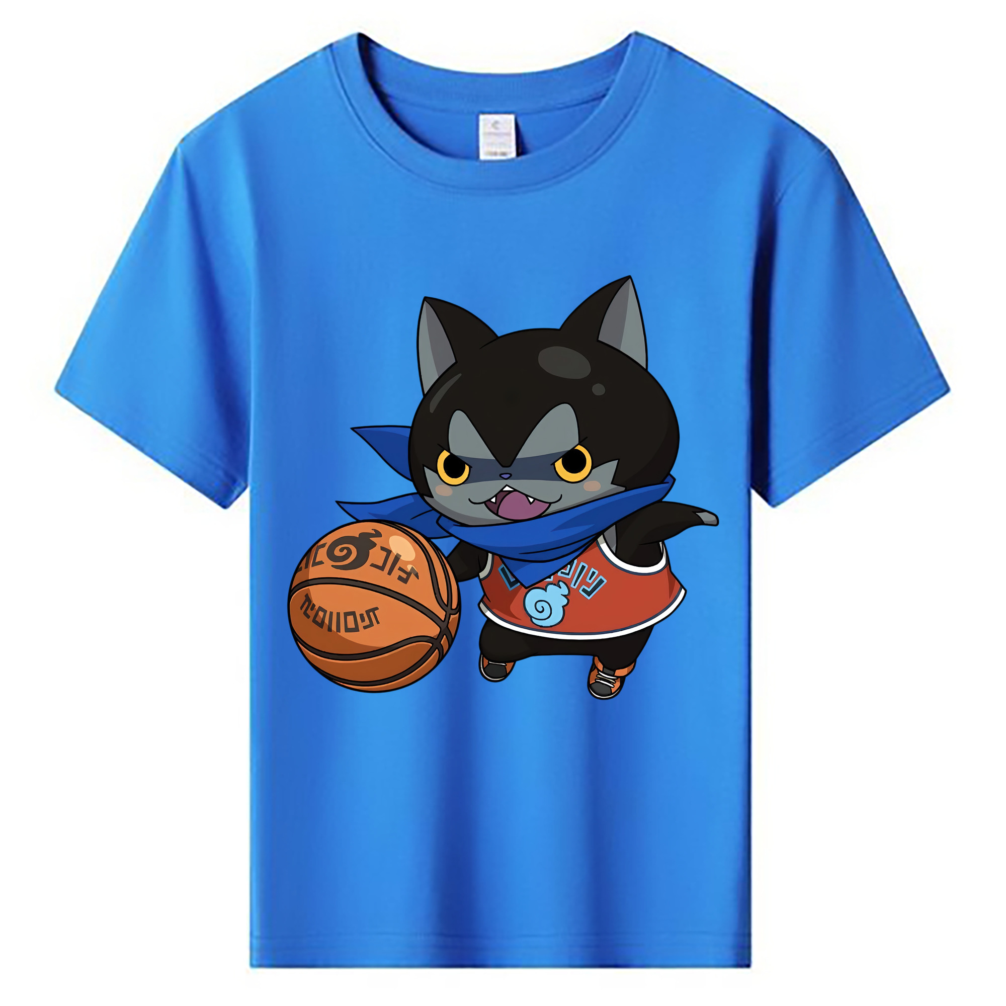 （画像用） 妖怪ウォッチ Yo-kai Watch 綿100％キッズTシャツ（フロントプリント）